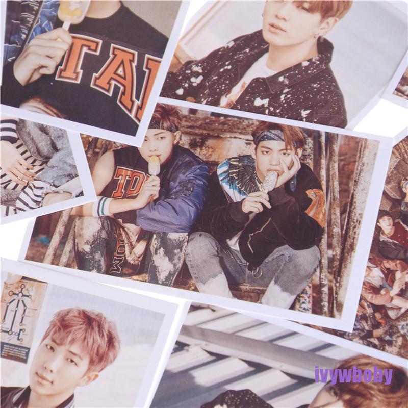 [ivywboby] 30pcs/set KPOP BTS Bangtan Boys Photo Cards Poster Fans Goods Collection jaav