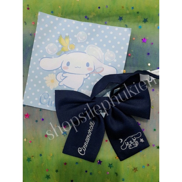 Nơ đeo nhân vật Cinnamoroll phong cách JK DK +  ảnh thật_chính hãng