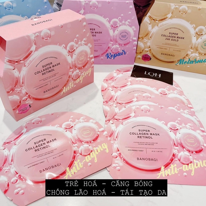 Mặt nạ Banobagi Super Collagen mask mẫu mới [Có bán lẻ]