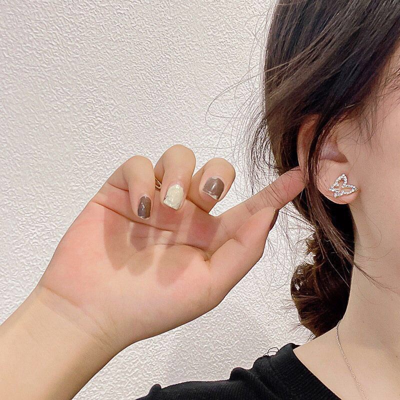 Bông Tai Cao Cấp Khuyên Tai Nụ Combo vỉ 3 Đôi Bạc 925