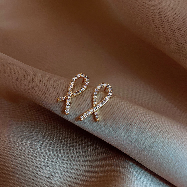 Khuyên tai nhỏ đơn giản phong cách thời trang Hàn Quốc