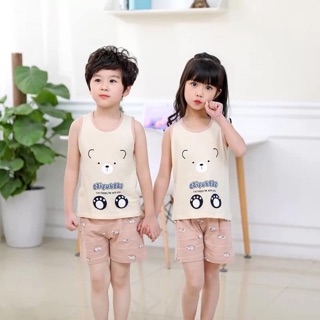 Bộ cotton cho bé