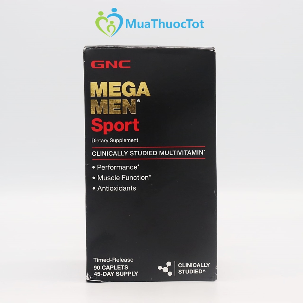 GNC Mega Men Sport Viên Uống Bổ Sung Vitamin và Khoáng Chất Hỗ Trợ Cơ Bắp