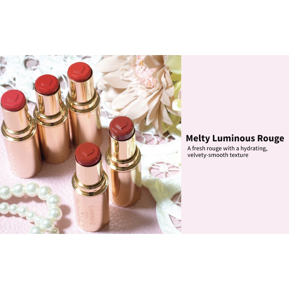 [Nhật nội địa] Son môi Son dưỡng môi Canmake Melty Luminous Rouge - 3.8g