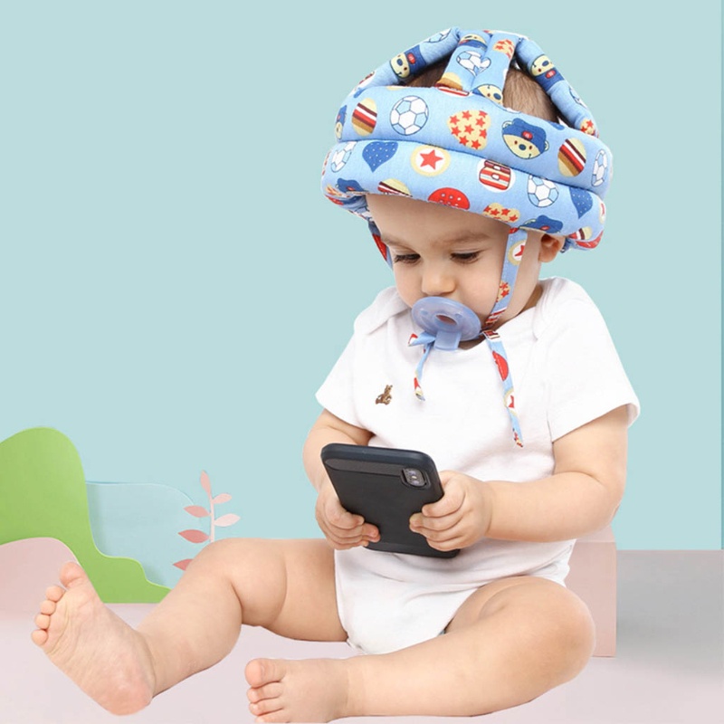 Mũ Bảo Hiểm Bảo Vệ Đầu An Toàn Cho Bé Có Thể Điều Chỉnh