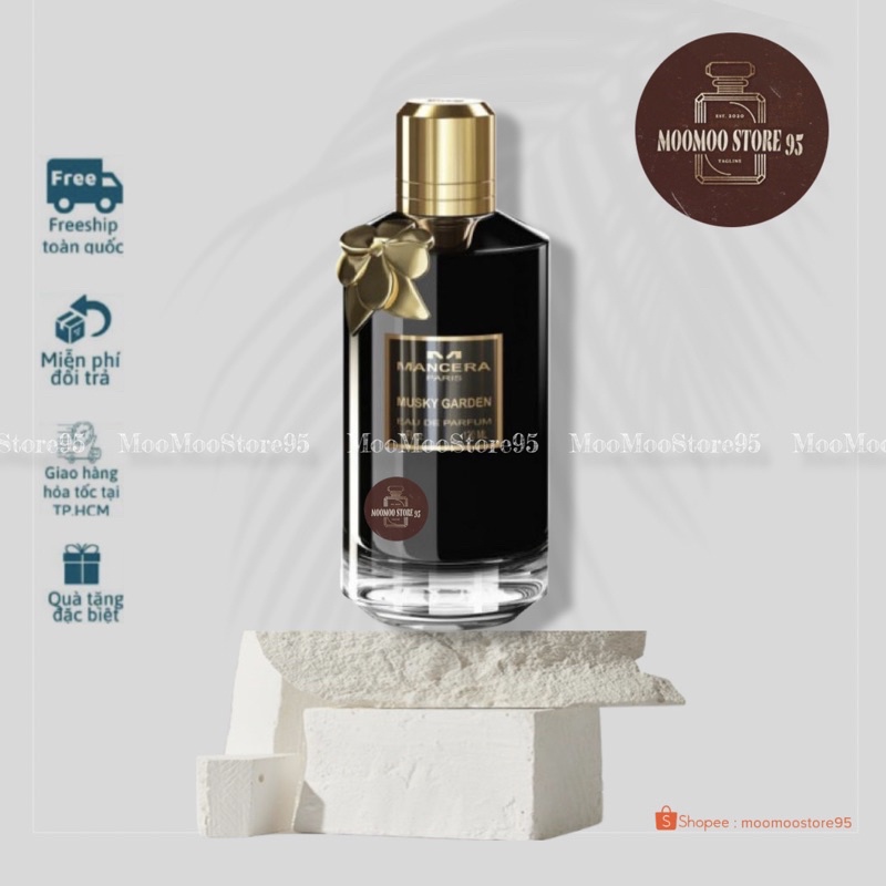 -𝐌𝐨𝐨𝐌𝐨𝐨- 10ml -  Mancera Musky Garden | Nước hoa unisex