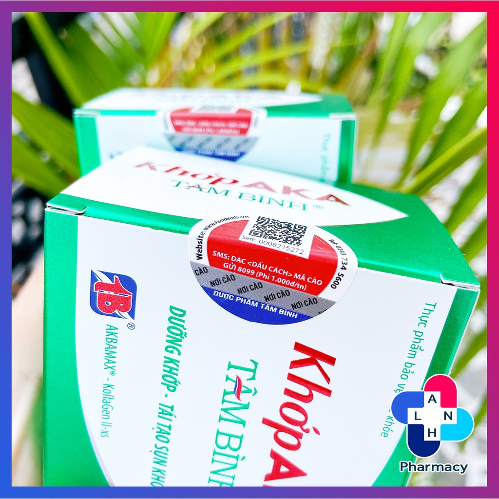 KHỚP AKA TÂM BÌNH - Hỗ trợ dưỡng khớp, tái tạo sụn khớp.