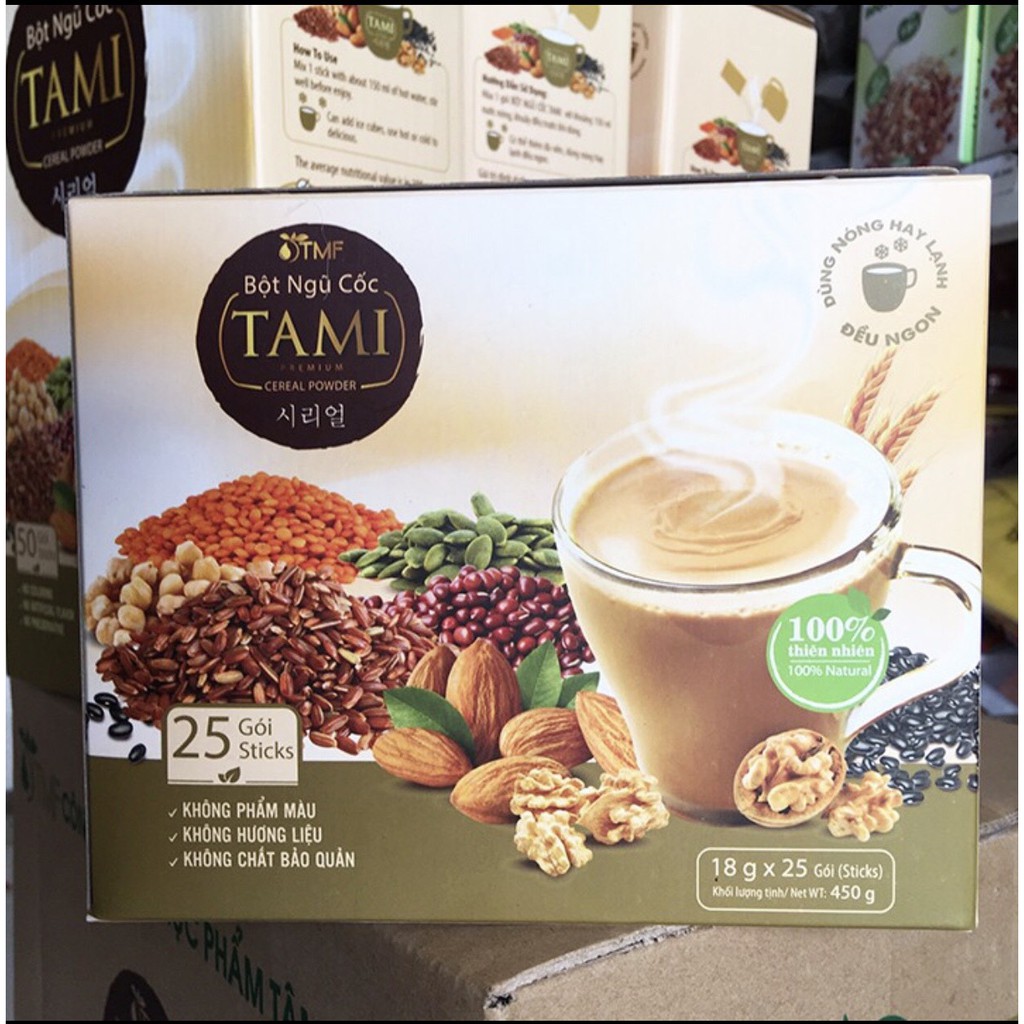 Bột ngũ cốc TAMI Tâm Minh- [Ngon bổ dưỡng cho sức khỏe mỗi ngày] | BigBuy360 - bigbuy360.vn