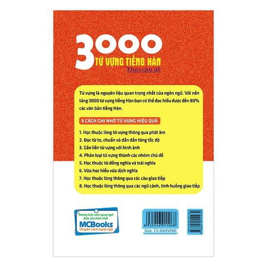 Combo sách - Tự Học Tiếng Hàn và 3000 Từ Vựng Tiếng Hàn Dành Cho Người Mới Bắt Đầu - Tác g