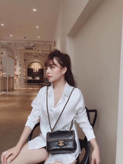 Áo Sơmi Lụa Dập Nổi
