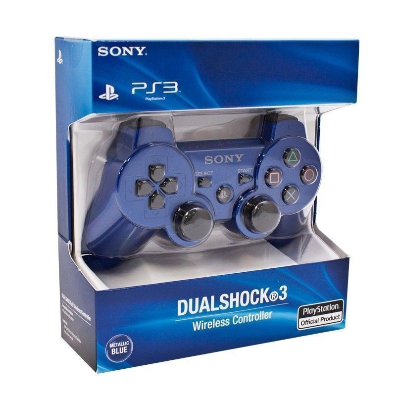 Tay Cầm Điều Khiển Chơi Game Không Dây Sony Ps3 Dualshock 3 Với Cáp Usb