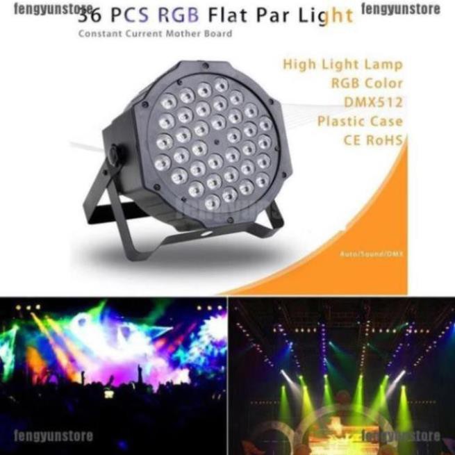 Đèn LED 36 bóng 36W DMX512 tạo hiệu ứng ánh sáng cho sân khấu