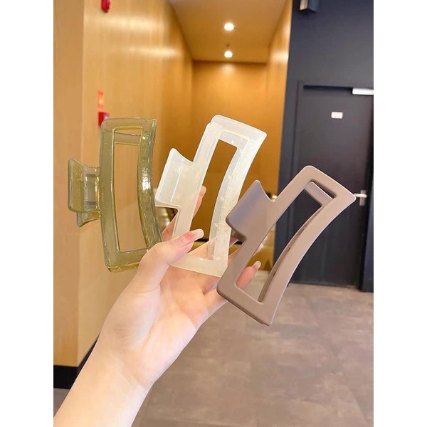 SET 12 CHIẾC KẸP TÓC HÌNH CHỮ NHẬT CHO NỮ