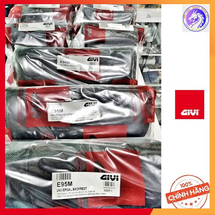 Tựa Lưng Givi E88M/ E95M Gắn Sau Thùng Givi Giúp Hết Mỏi Khi Lái Xe /Đi Phượt - Hàng Chính Hãng