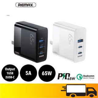 Cốc sạc nhanh 65W GaN Remax RP-U56/U67/Củ sạc nhanh 3 cổng sạc GaN 67W WEKOME U141