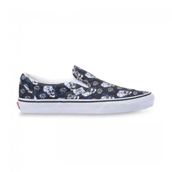 Giày sneakers Vans UA Classic Slip-On Flash Skulls - VN0A4U381HJ