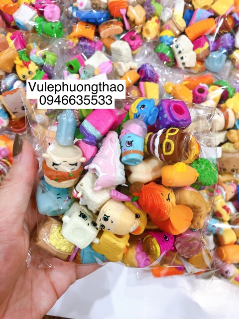 Set 50 SHOPKINS ko trùng mẫu