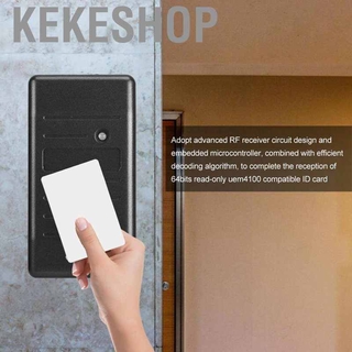 Kekeshop Đầu Đọc Thẻ Từ Rfid 125khz Wiegand 26 / 34 Chống Nhánh Nước Diy