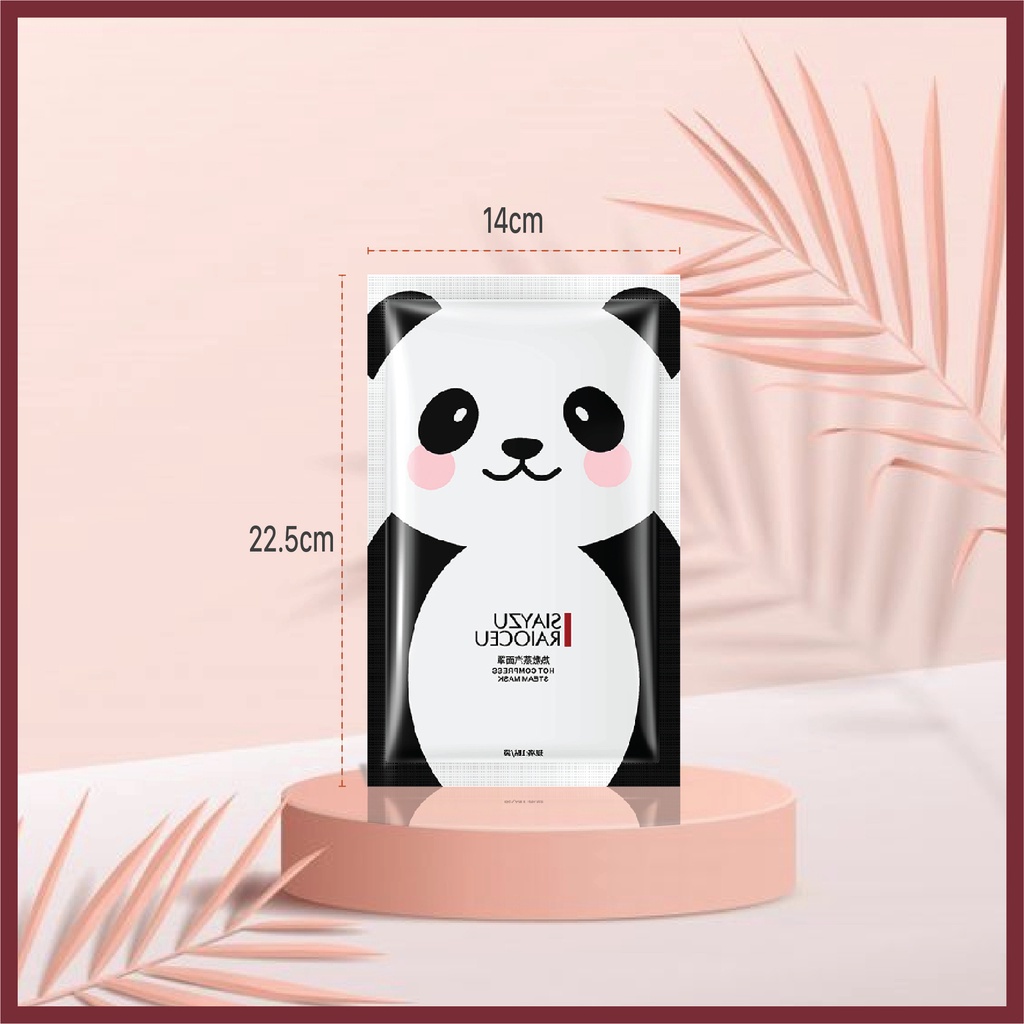 Mặt Nạ Xông Hơi Mắt Collagen Siayzu, Mặt Nạ Nóng Panda Giúp Mắt Thư Giãn Dưỡng Ẩm và Bổ Sung Nước Cho Da