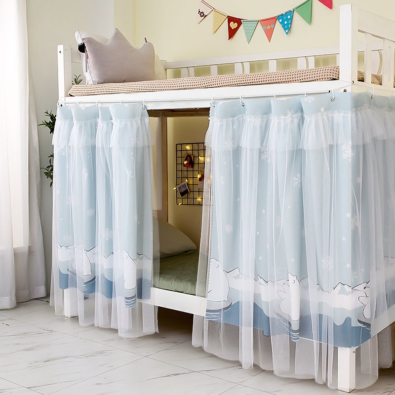 Rèm Che Giường Tầng Tầng Tầng Tầng Tầng Tầng Tầng Tầng Tầng Tầng Tầng Tầng Ký Túc Xá Với Vỏ Vải Gạc Cho Nữ Sinh Ký