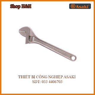 Mỏ lết mạ đồng asaki ak-0053 6"