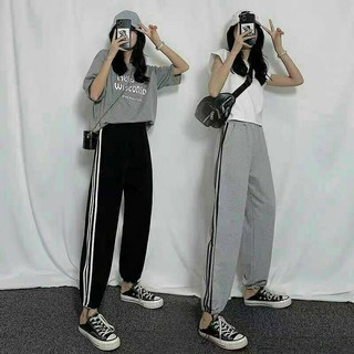 quần jogger 3 sọc bo gấu