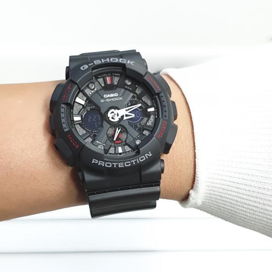 [BẢO HÀNH TOÀN CẦU] Kèm Tem & Giấy CH Anh Khuê SG - Đồng Hồ Nam CASIO G-Shock GA-120-1ADR