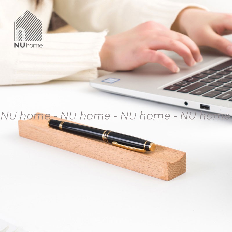 nuhome.vn | Khay đựng bút - Mipen, được thiết kế đơn giản bằng chất liệu gỗ tự nhiên cao cấp