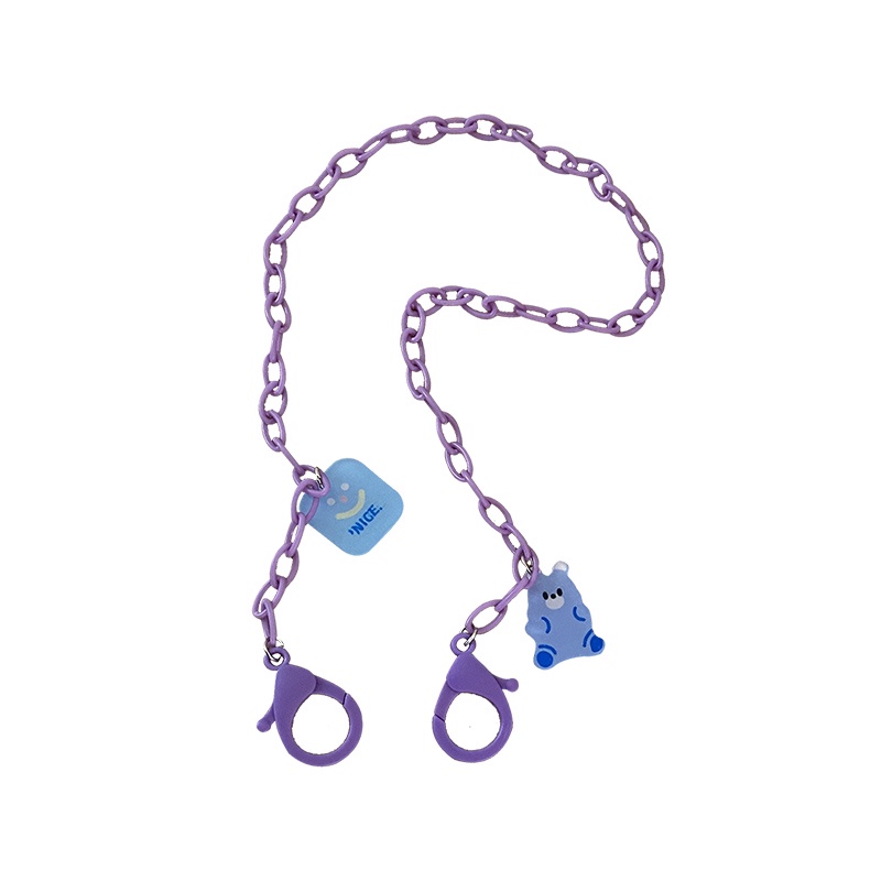 Kính chống thất lạc có kính acrylic họa tiết gấu hoạt hình sáng tạo mới