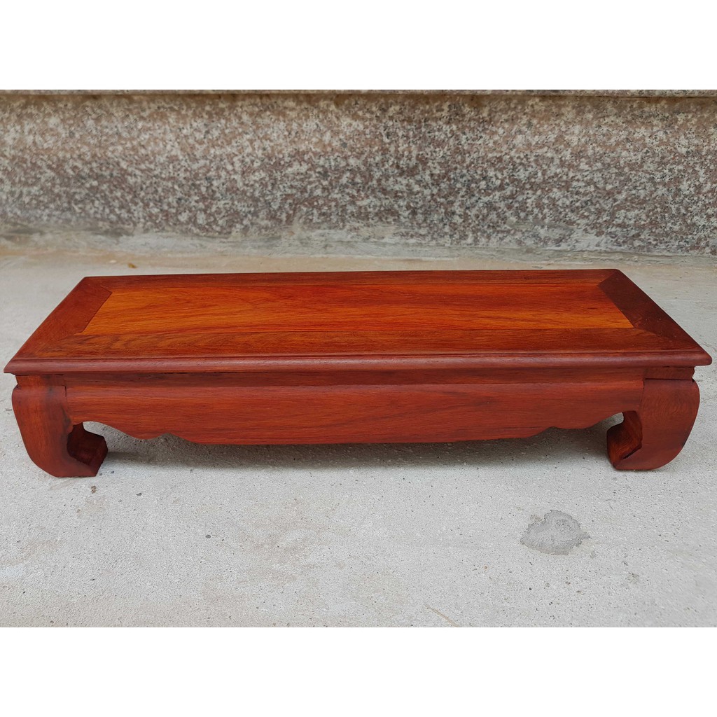 Đế khung ảnh,giá đỡ khung ảnh,kỷ dài gỗ hương Cao 10 Sâu 13