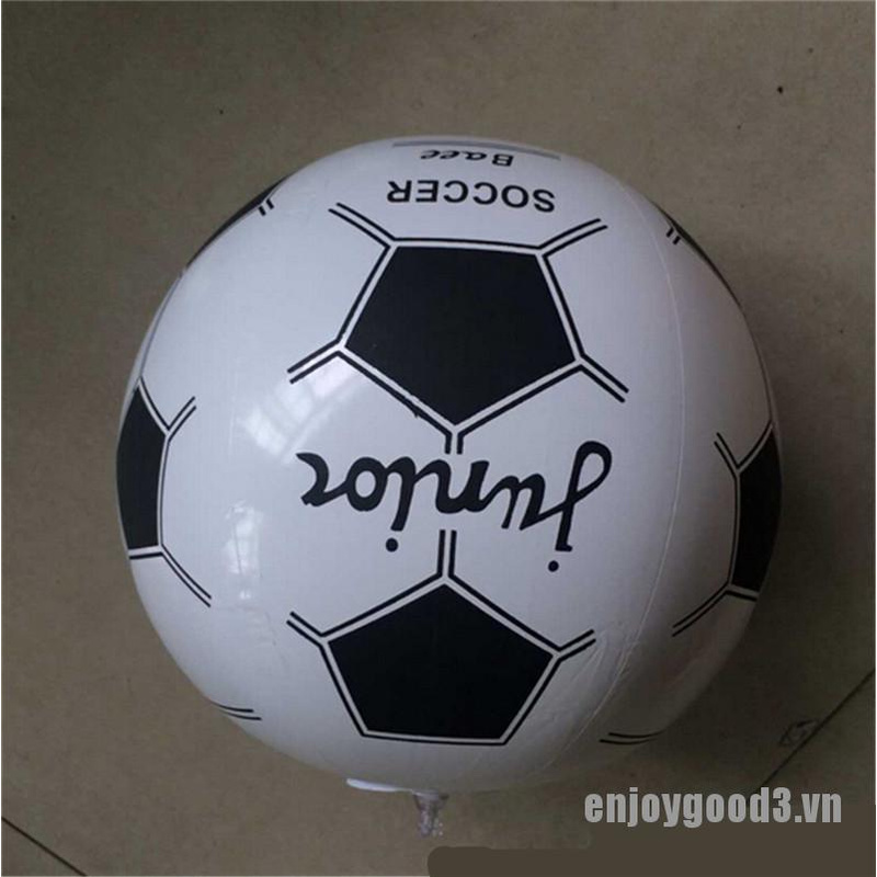 Quả bóng đá bơm hơi 38cm cho bé chơi khi đi biển