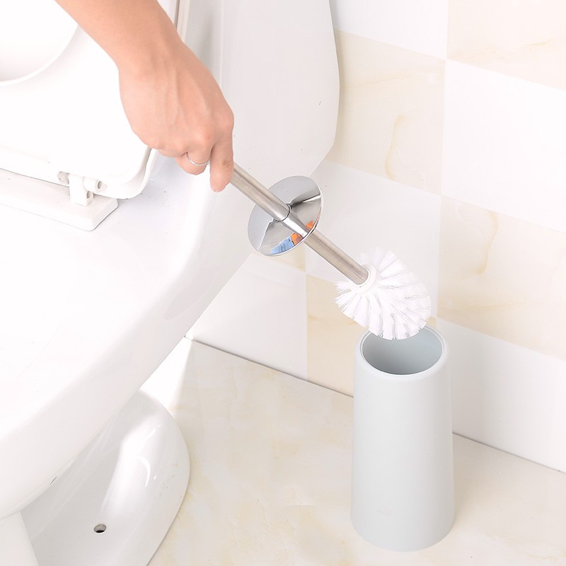 Bàn Chải Vệ Sinh Toilet Bằng Nhựa Thiết Kế Đơn Giản Thời Trang Châu Âu