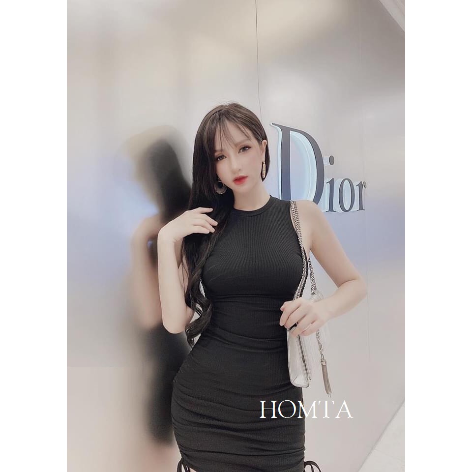 Đầm Body Rút Hông - Kèm hình thực | BigBuy360 - bigbuy360.vn