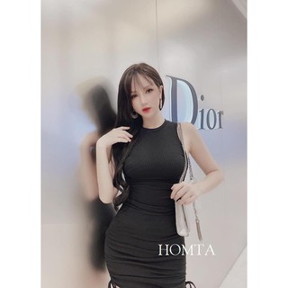 Đầm Body Rút Dây Ba Lỗ