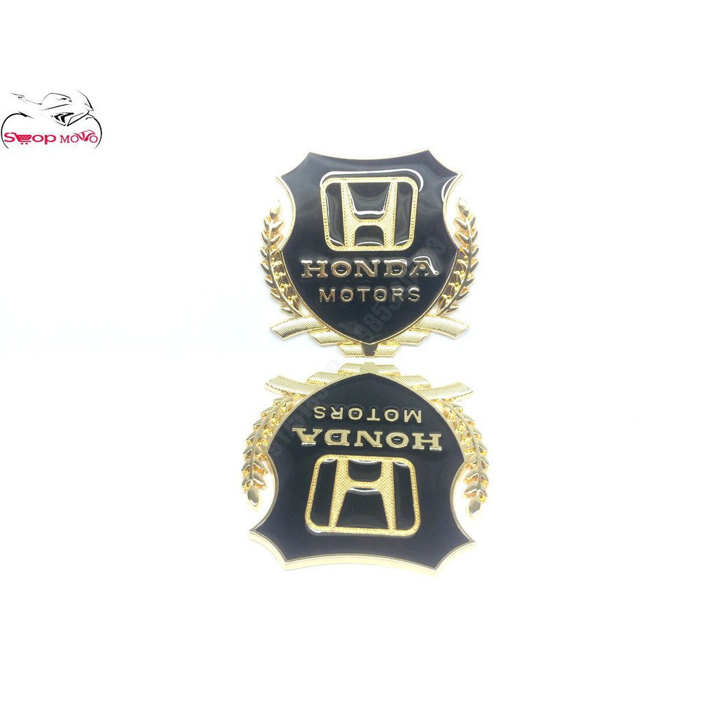 Logo HONDA / VIP Motors /HUYNDAI Kim Loại SH 2012- SH 2020, AB, LEAD, VISION VÀ CÁC LOẠI XE MÁY, OTO (GIÁ 1 CHIẾC)