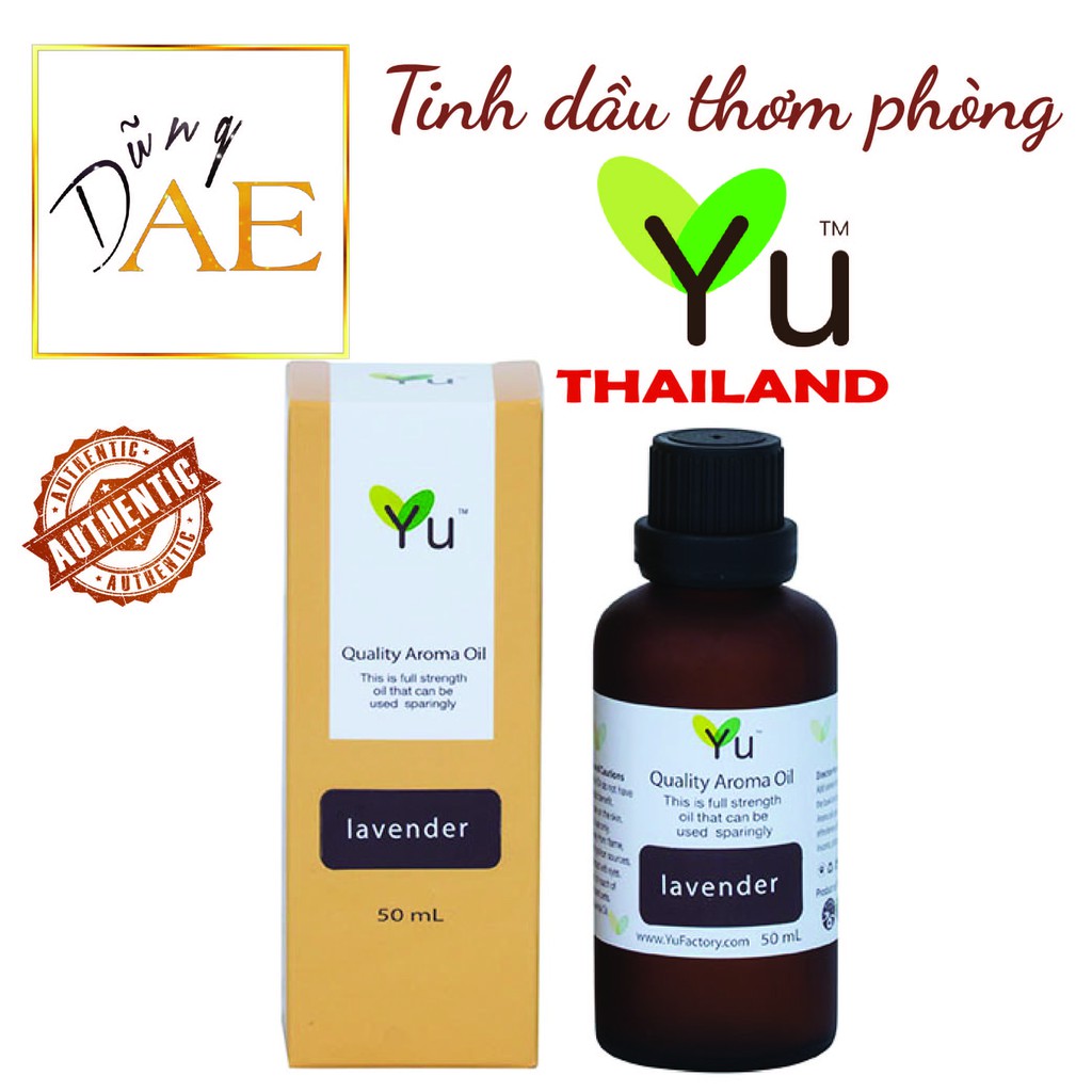 Tinh Dầu Thơm Phòng Yu Thái Lan Chính Hiệu - YU AROMA OIL  50mL