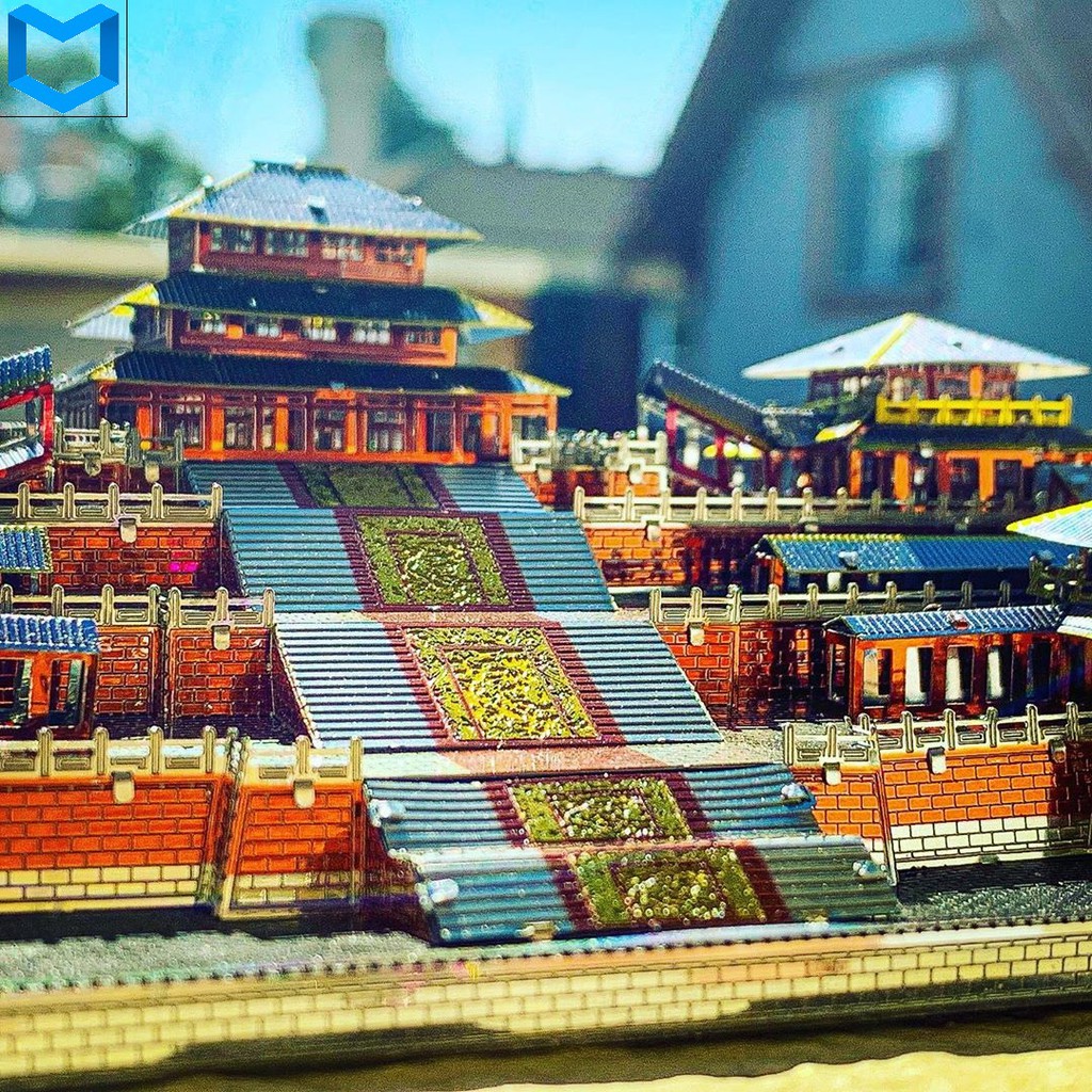 MÔ HÌNH 3D KIM LOẠI LẮP RÁP QUẢNG TRƯỜNG THIÊN AN MÔN TIAN'ANMEN ROSTRUM - HÀNG NHẬP KHẨU