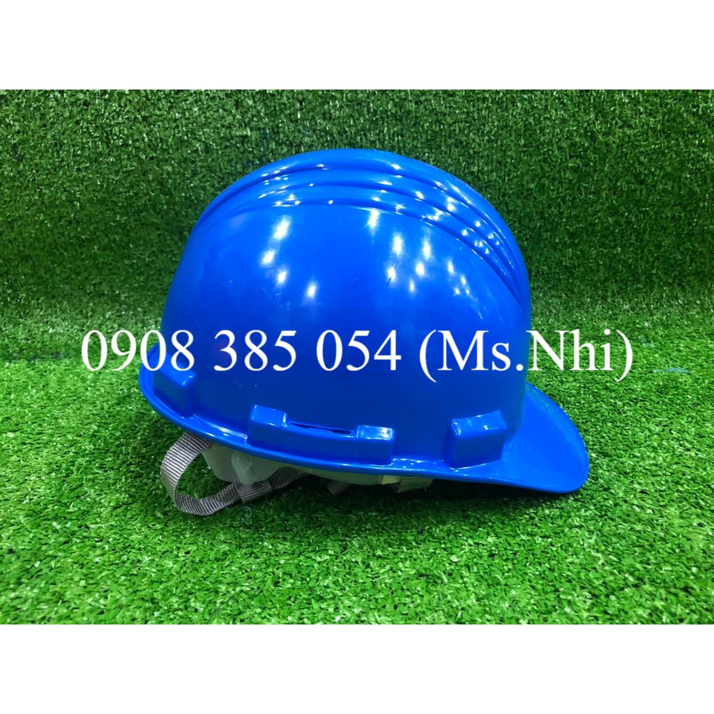 Mũ Bảo Hộ Lao Động Kiểu North nhựa HDPE đuôi cài bảo vệ đầu tối đa- 8 màu lựa chọn- Hình thật