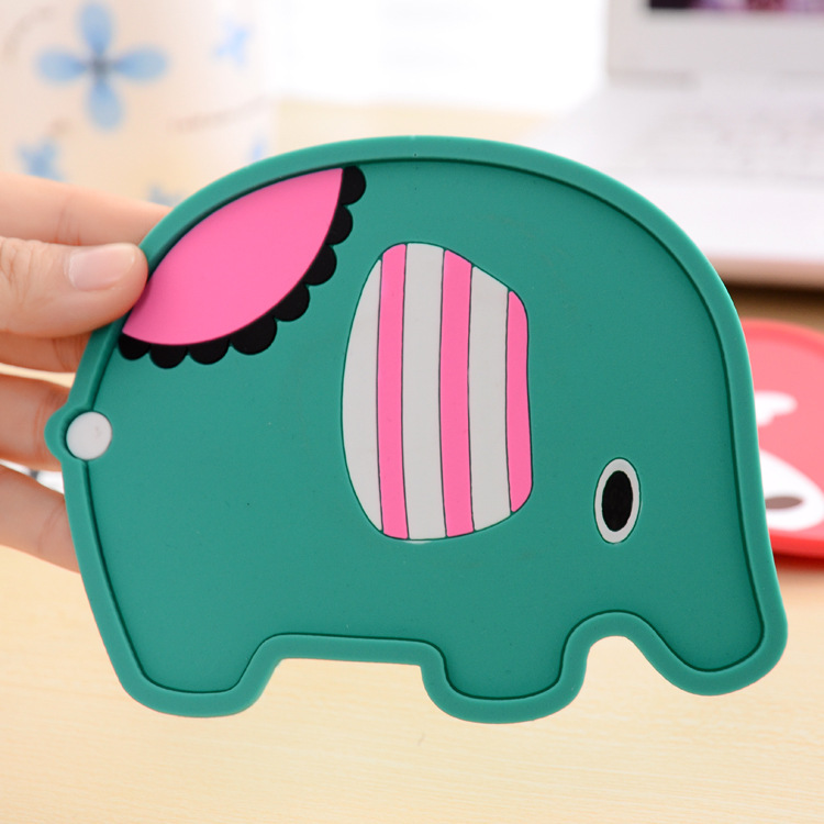 Dễ Thương Đế Lót Ly Hình Động Vật Hoạt Hình Đáng Yêu | BigBuy360 - bigbuy360.vn