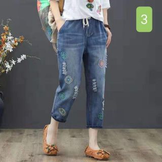 Quần bò thêu cao cấp ( khách lẻ vui lòng không đặt)