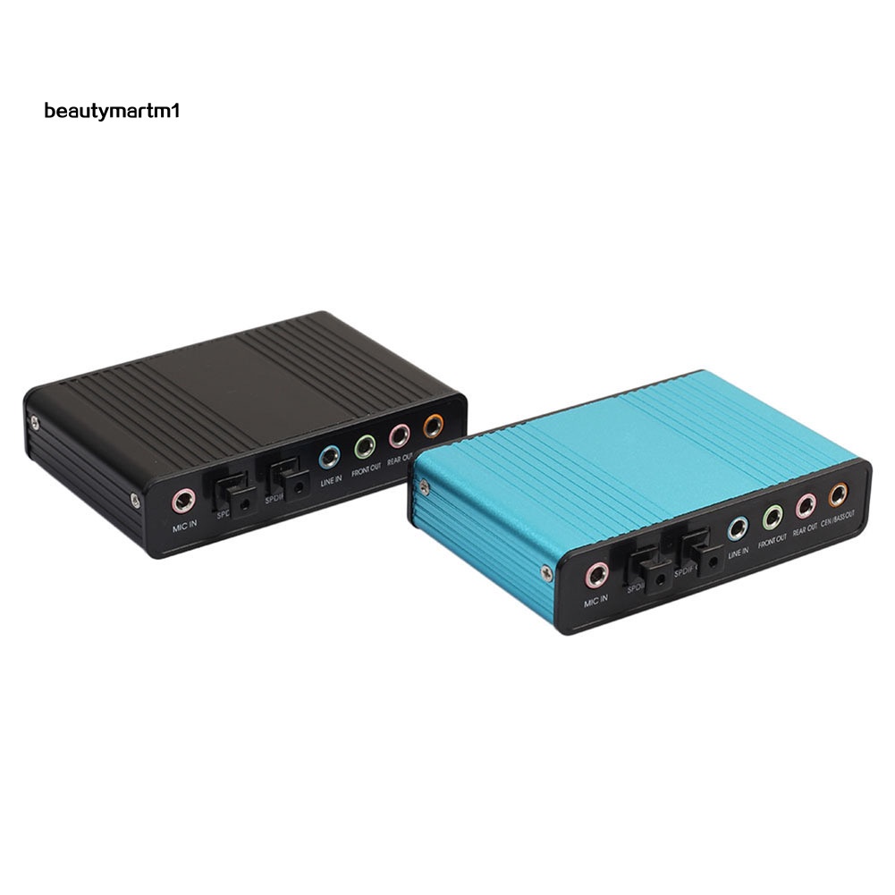 Thẻ Âm Thanh Ngoài Usb 2.0 6 Kênh 5.1 Cho Notebook Laptop Pc