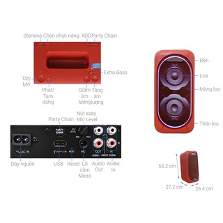 Loa kéo Sony GTK-XB60