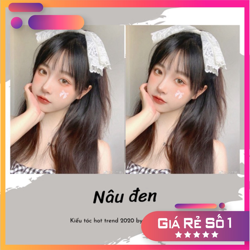 Thuốc nhuộm tóc Nâu đen không tẩy buddyhairs