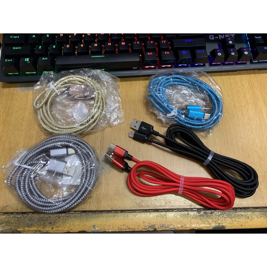 Dây sạc tay Ps5 Dual Sense USB Type-C 3M Sạc Dành Cho Tay PS5/XB Series X/Nintendo Switch/Phone