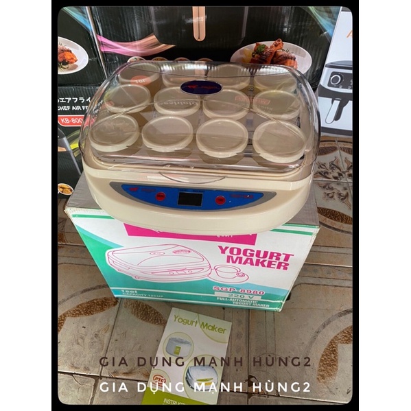 Máy làm sữa chua hương vị truyền thống- Máy làm sữa chua Cao cấp MIUSHITA NGON BỔ RẺ