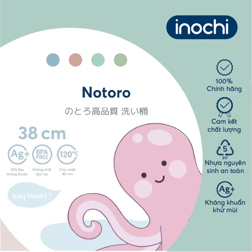 Thau nhựa cao cấp Notoro 38cm