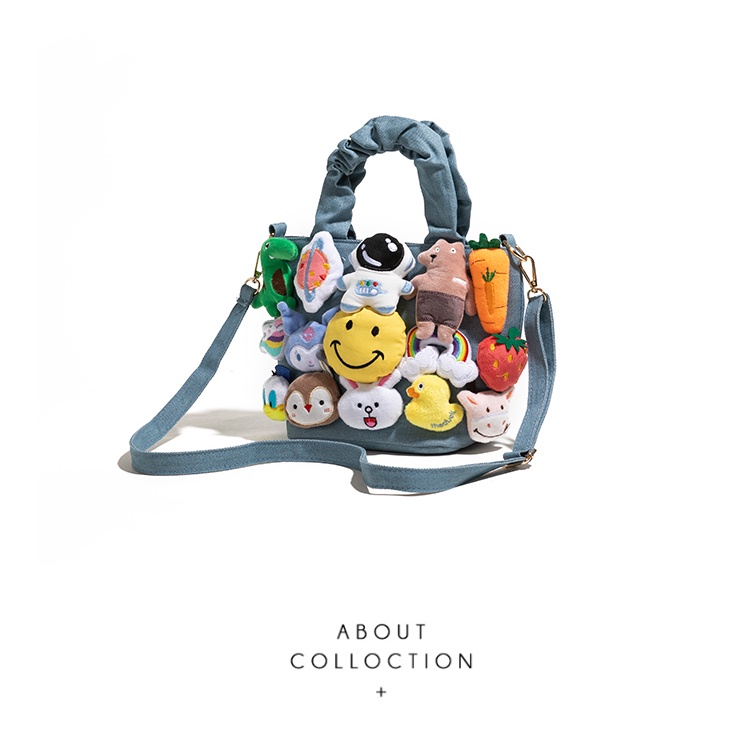 (Hàng Sẳn Tp.HCM) Túi Vải Đeo Chéo Xinh Xắn Dành Cho Nữ Phong Cách Nhật Bản 2022. Thời Thượng Mới Lạ.