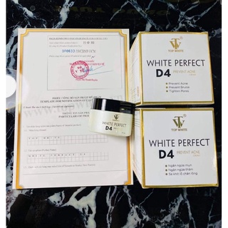 Kem D4 Top White