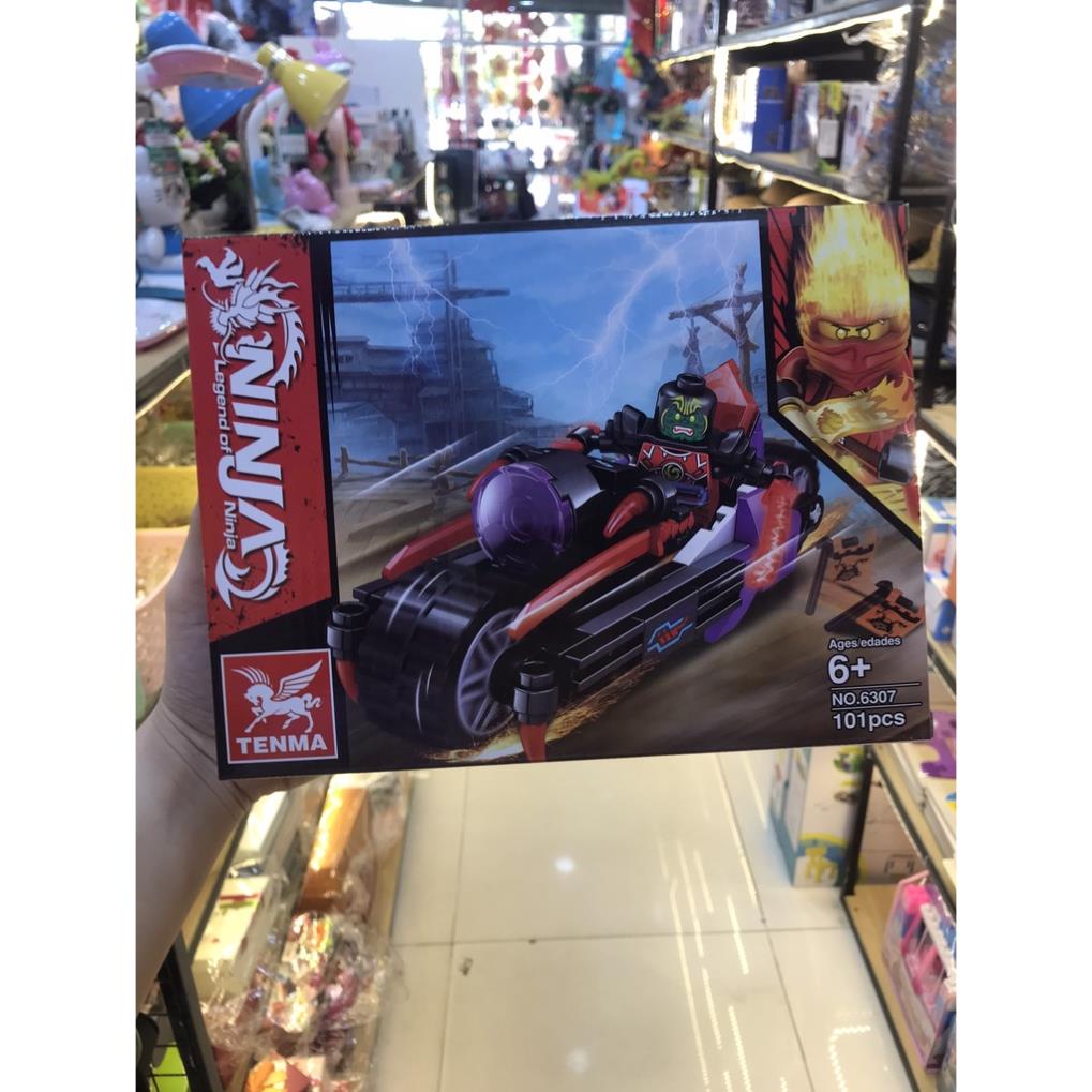 Ninjago - Lego Ninja Xếp Hình Xe Chiến Đấu
