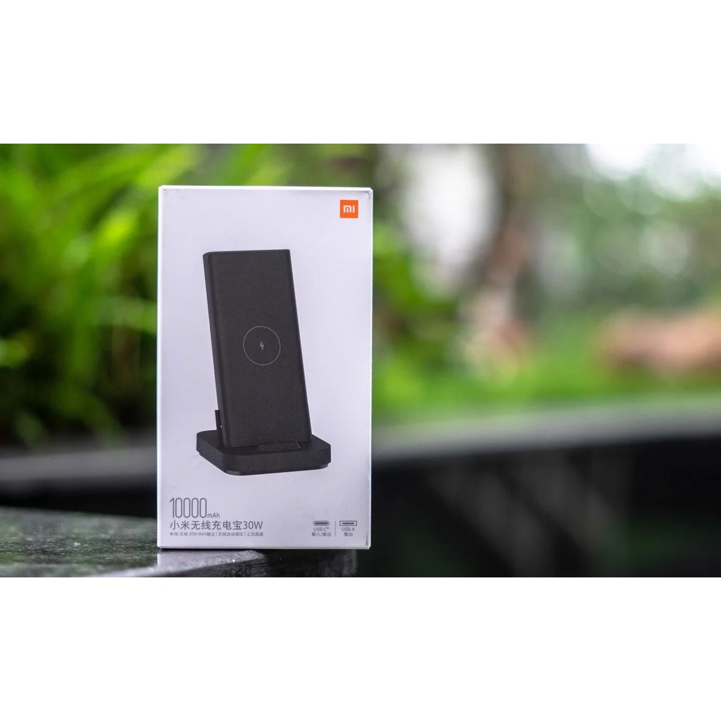 Pin sạc kiêm đế sạc không dây Xiaomi 10000mAh WPB25ZM 30W